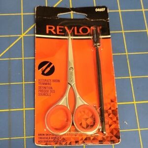 Revlon Brow Kit with Silver Scissors and Black Brush
